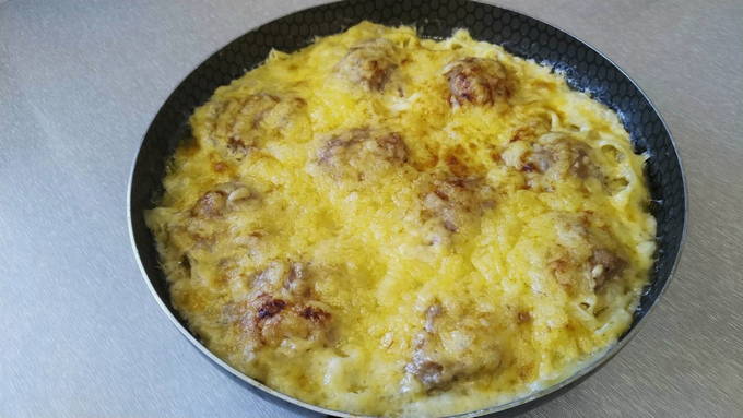 Сырные макароны гнезда в сливках: рецепты на сковороде, в духовке и с фаршем