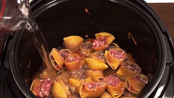 Как приготовить макароны из ракушек в мультиварке