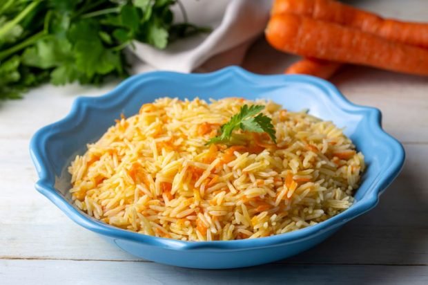 Вегетарианский плов с морковью и специями в мультиварке — простой и вкусный рецепт, как приготовить пошагово